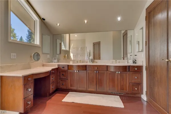 a bathroom with a sink and a bathtub