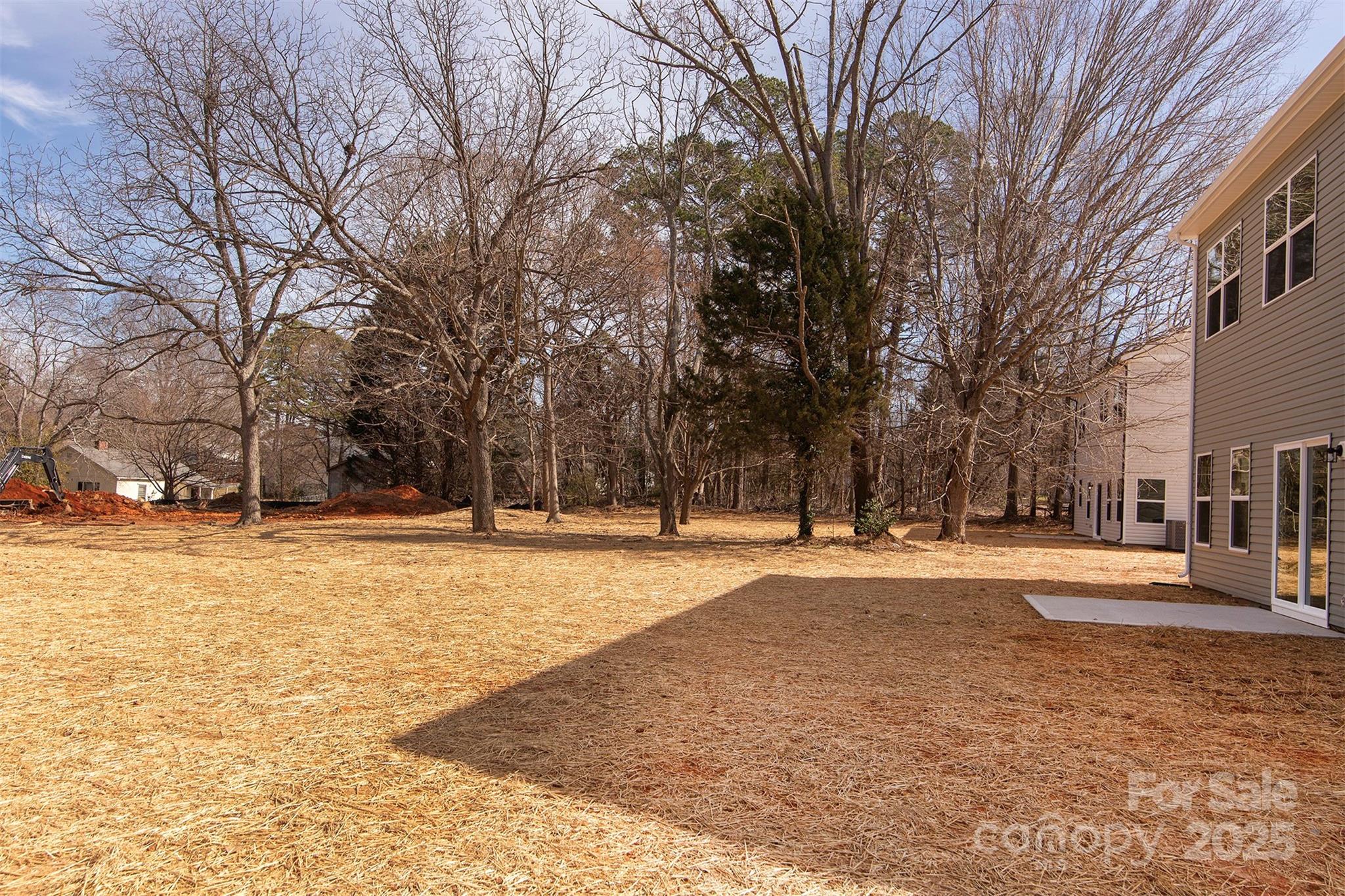 116 Durham Road Stanley, NC 28164 - Photo 25 of 25 a view of a yard with snow on the road