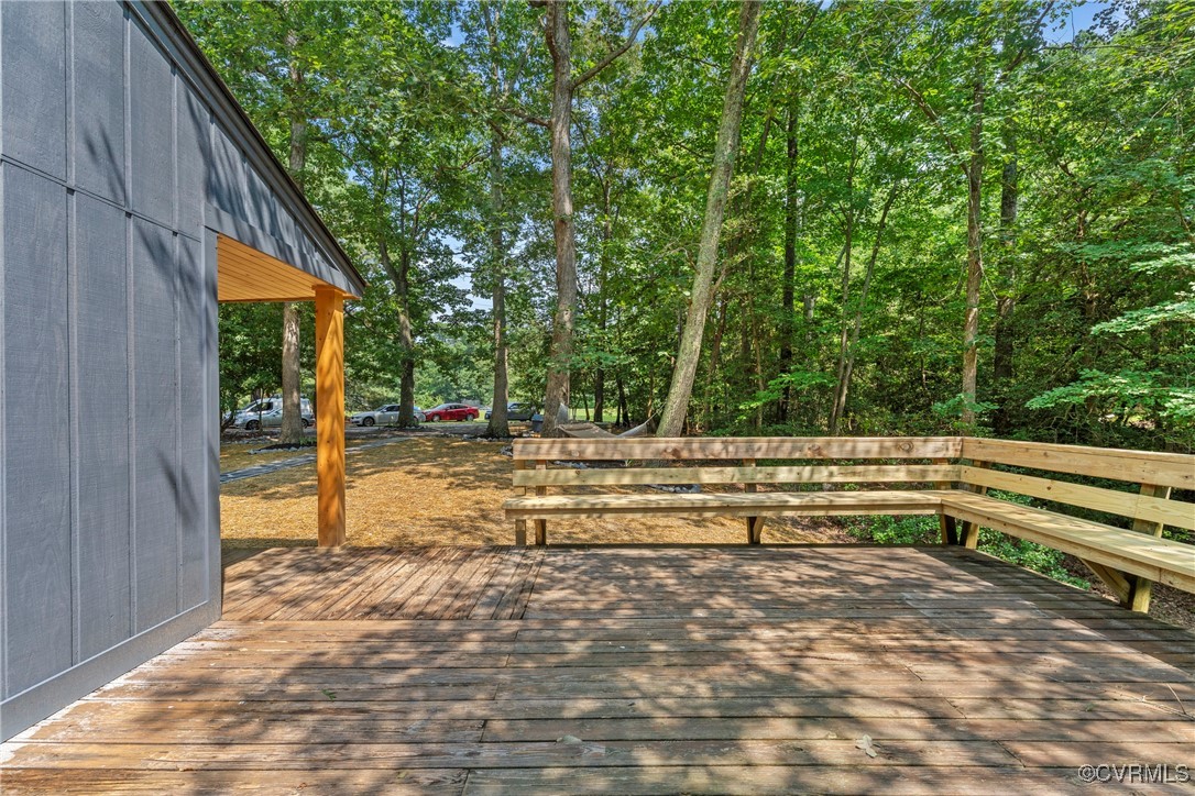 113 Rappa Run Road Topping, VA 23169 - Photo 44 of 49 View of wooden deck