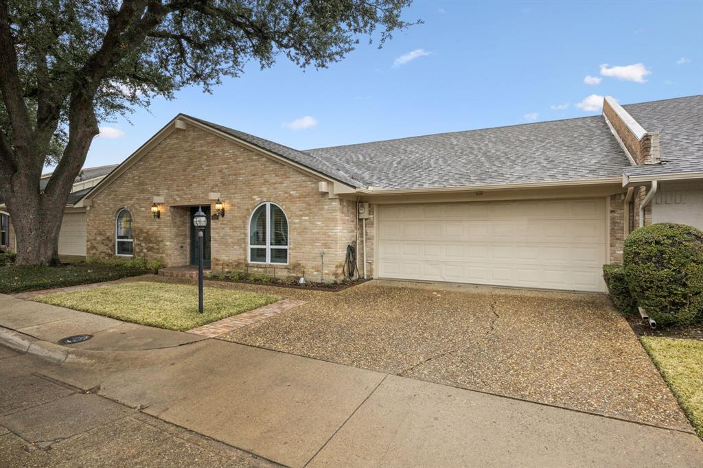 4315 Forest Bend Road Dallas, TX 75244 - Photo 29 of 29 a view of a house with a backyard