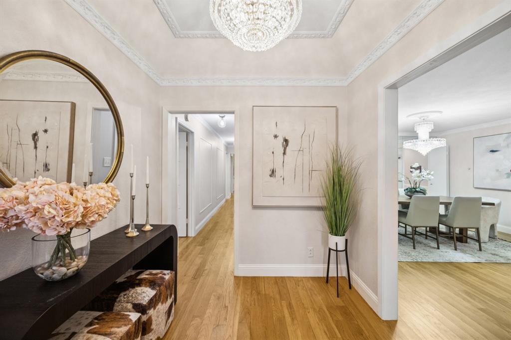 4315 Forest Bend Road Dallas, TX 75244 - Photo 3 of 29 a very nice looking living room with wooden floor