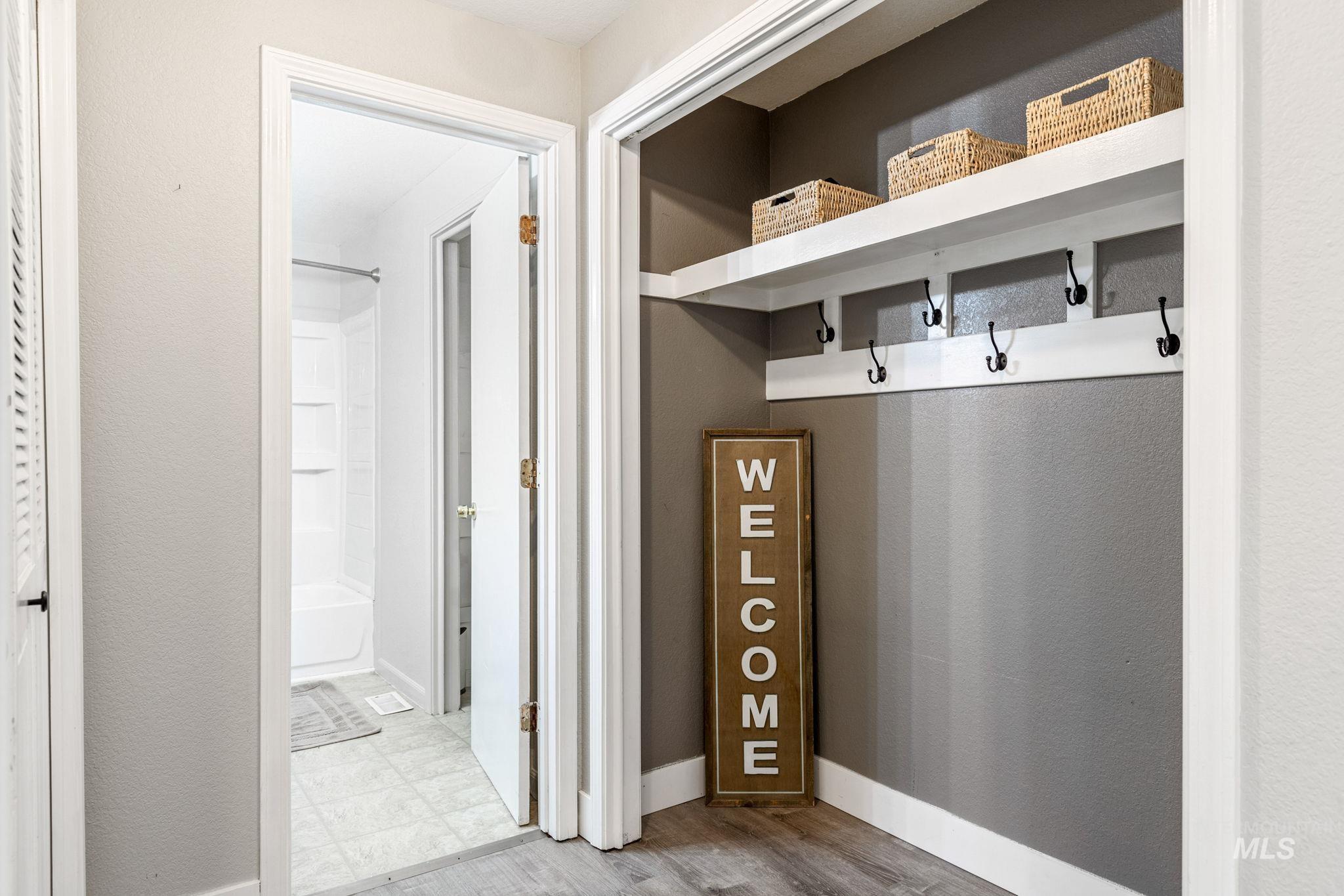 3209 Whitman Drive Boise, ID 83716 - Photo 27 of 45 Mudroom featuring baseboards and a textured wall