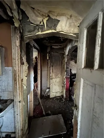 a view of water heater room