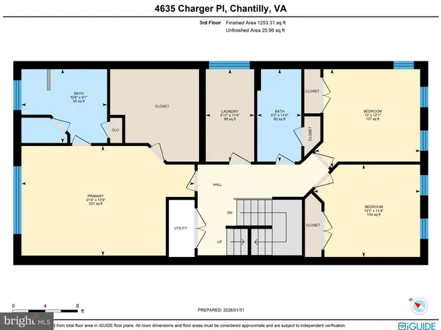 $715,000 | 4635 Charger Place, Unit 805, Chantilly, VA 20151