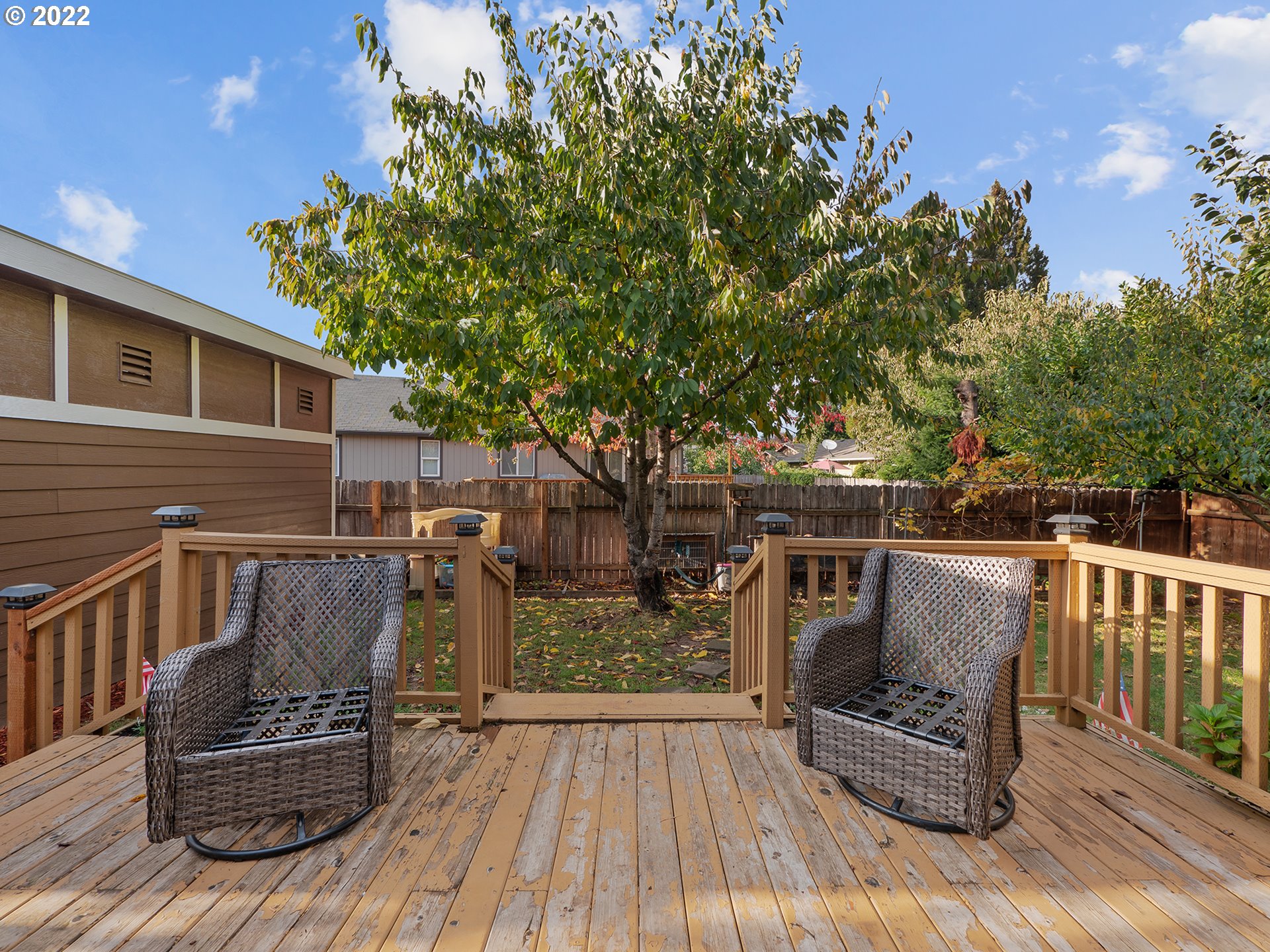 795 Brown Street Woodburn, OR 97071 - Photo 28 of 30 a view of roof deck with patio