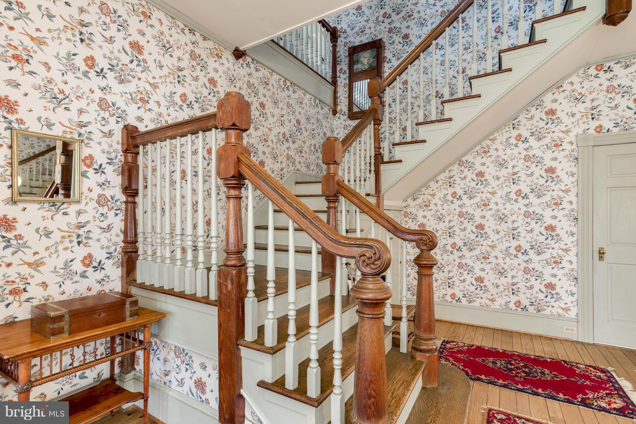 403 Gun Road Baltimore, MD 21227 - Photo 6 of 29 Original Oak Multi-Level Staircase