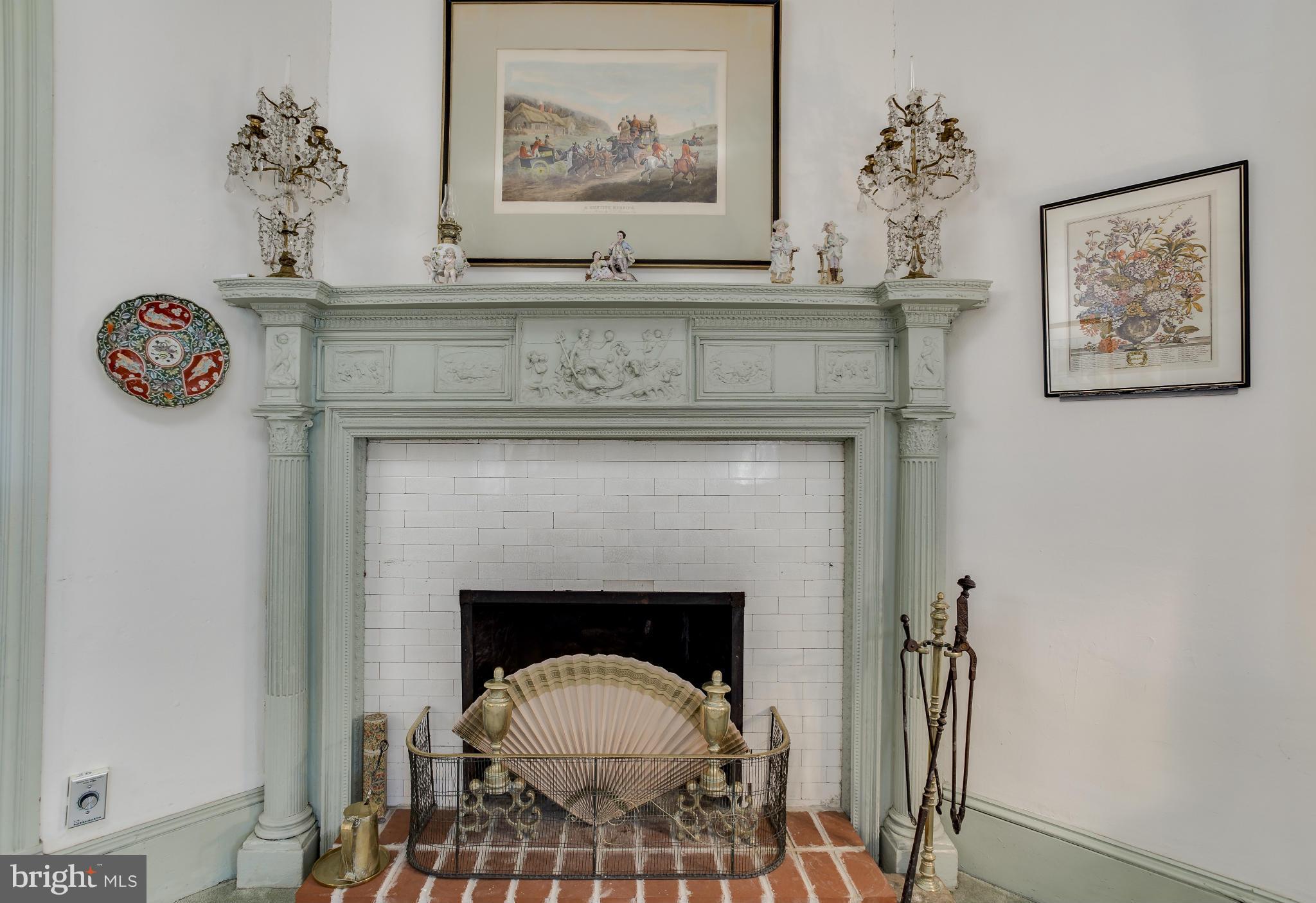 403 Gun Road Baltimore, MD 21227 - Photo 9 of 29 C.1800 Mantle w Working FP Depicts Greek Mythology