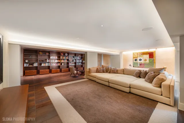 a bathroom with a bathtub and a sink