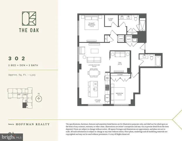 $840,000 | 255 West Falls Station Boulevard, Unit 302, Falls Church, VA 22043