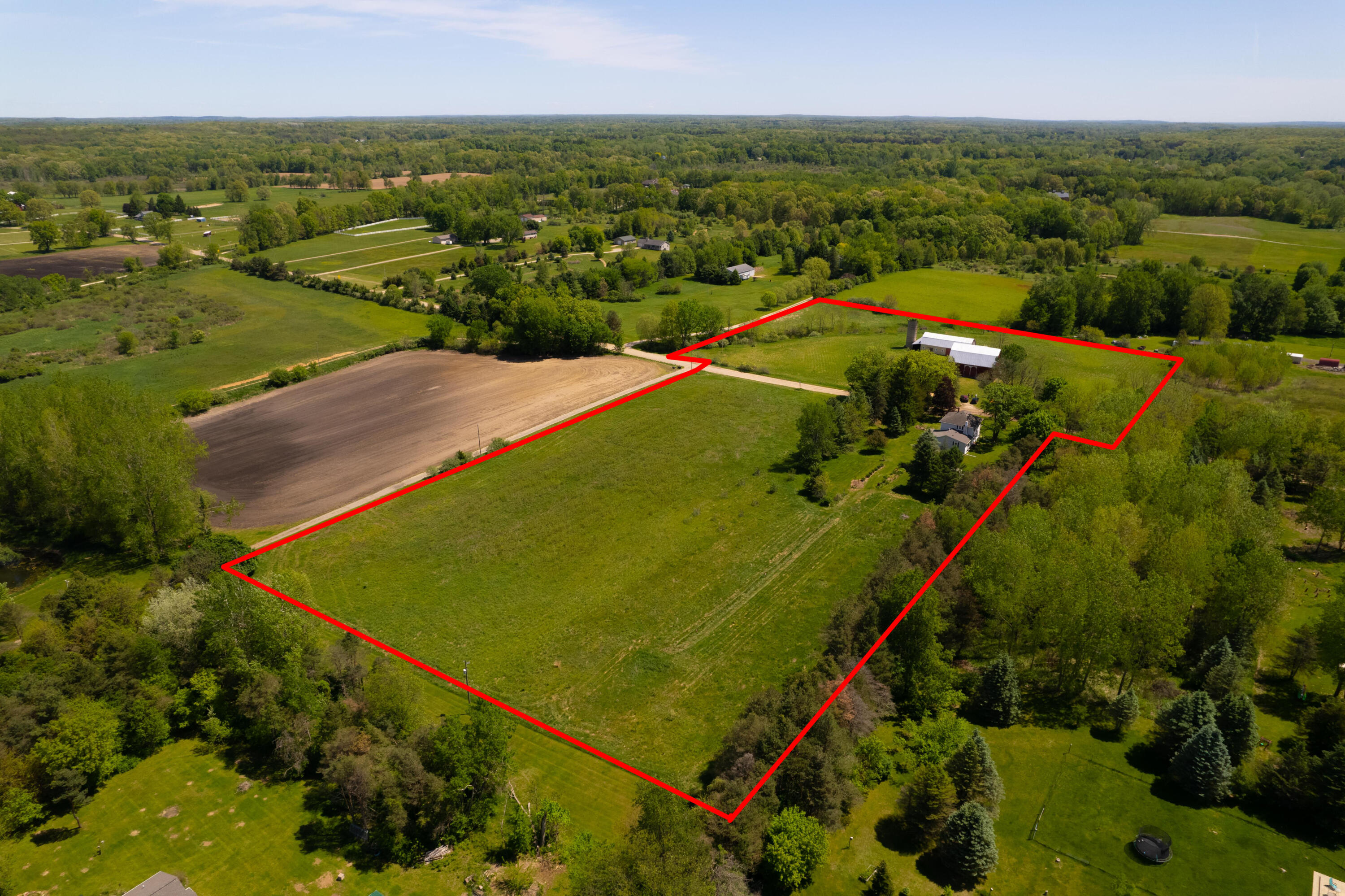 15610 Arnold Road Gregory, MI 48137 - Photo 89 of 90 Drone outline house