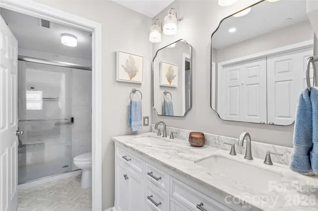 a view of a lake with outdoor space