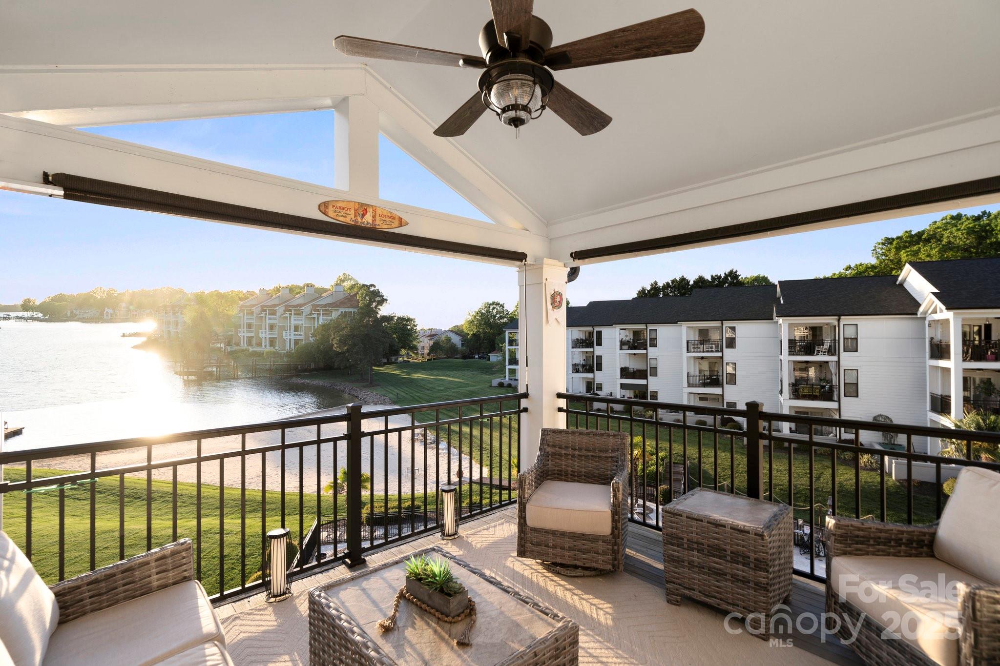 17810 Half Moon Lane, Unit L Cornelius, NC 28031 - Photo 4 of 48 a view of a patio on the roof deck