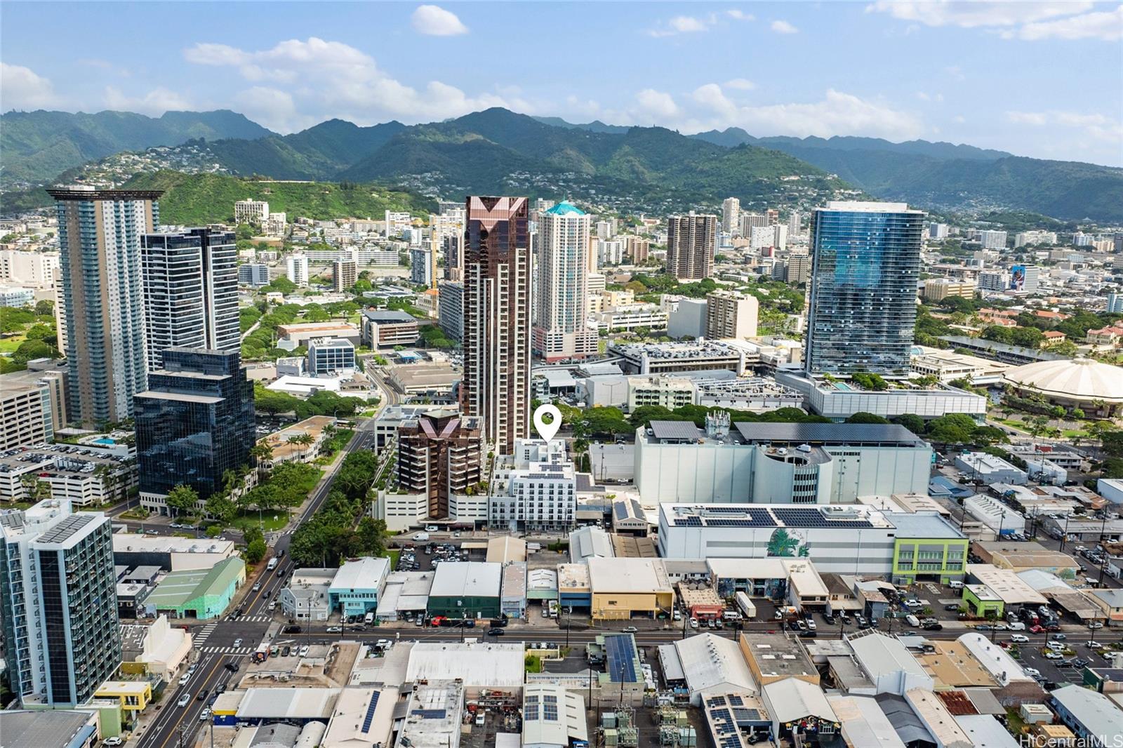 803 Waimanu Street, Unit 702 Honolulu, HI 96813 - Photo 18 of 19 a picture of city view