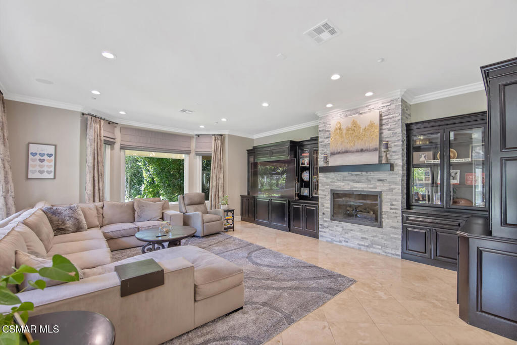 421 Whitegate Road Newbury Park, CA 91320 - Photo 25 of 76 a living room with furniture and large windows