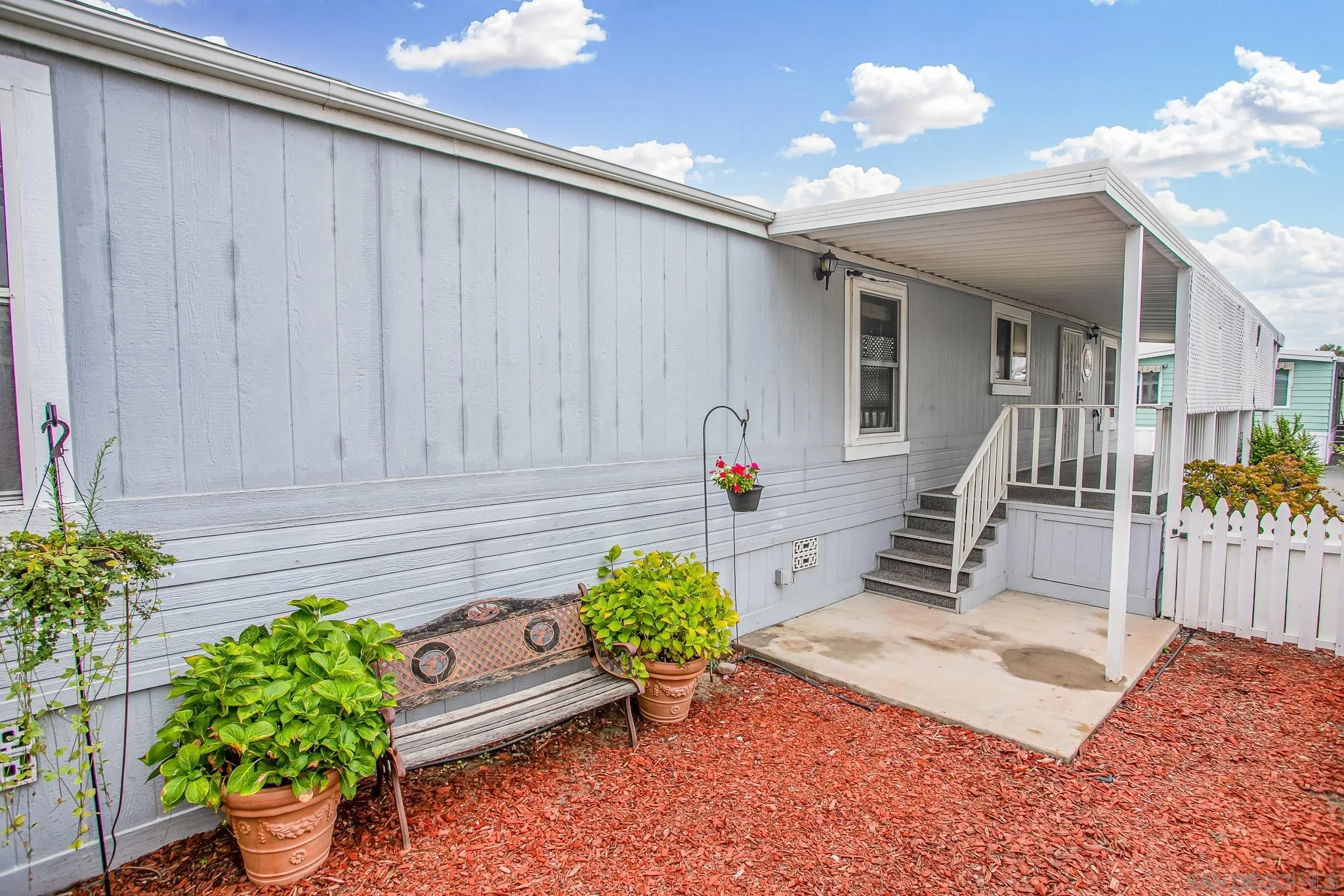 11949 Riverside Drive, Unit SPC 186 Lakeside, CA 92040 - Photo 25 of 40 a view of outdoor space and porch