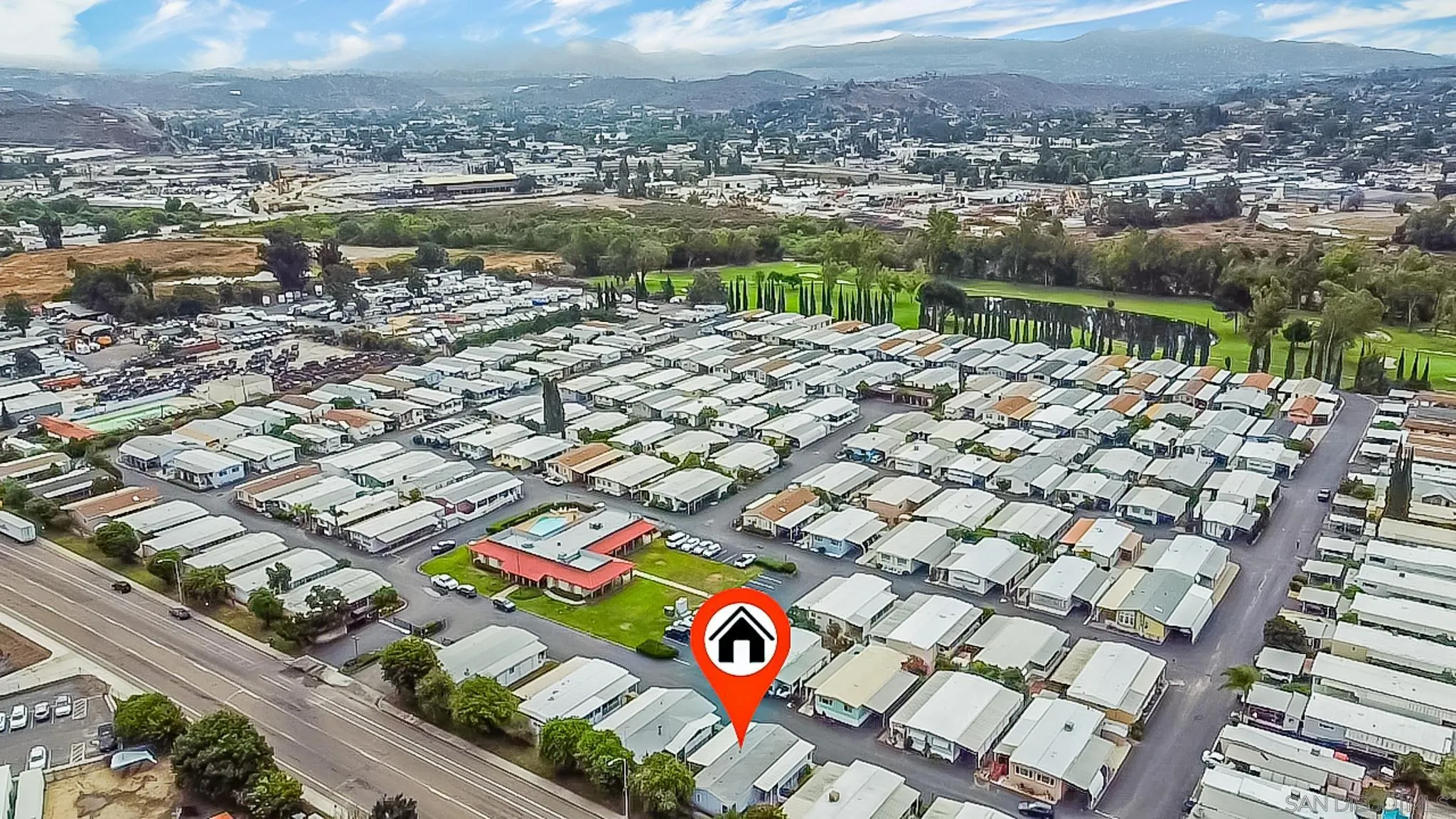 11949 Riverside Drive, Unit SPC 186 Lakeside, CA 92040 - Photo 35 of 40 a view of a city