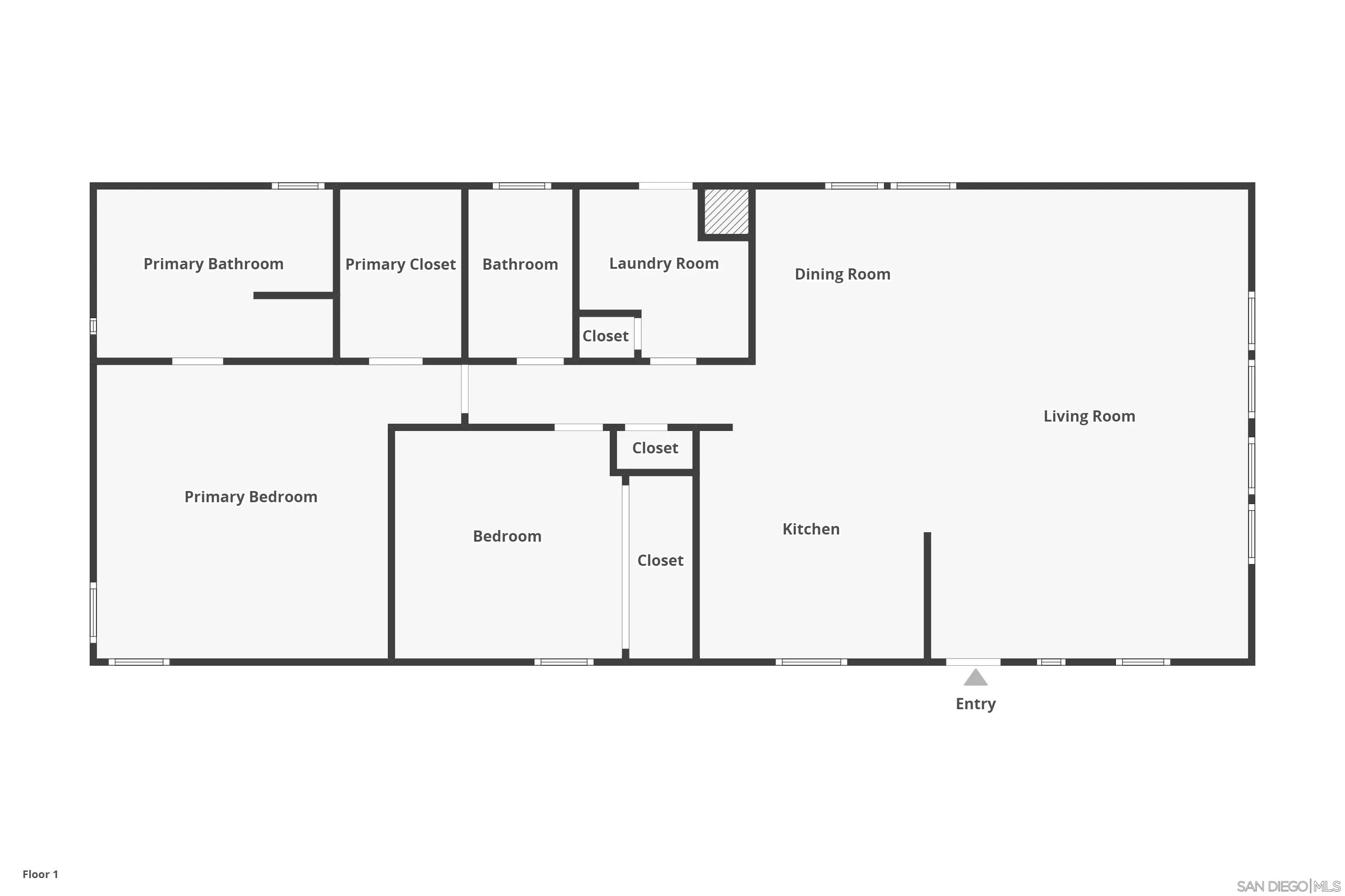 11949 Riverside Drive, Unit SPC 186 Lakeside, CA 92040 - Photo 40 of 40 a picture of a floor plan