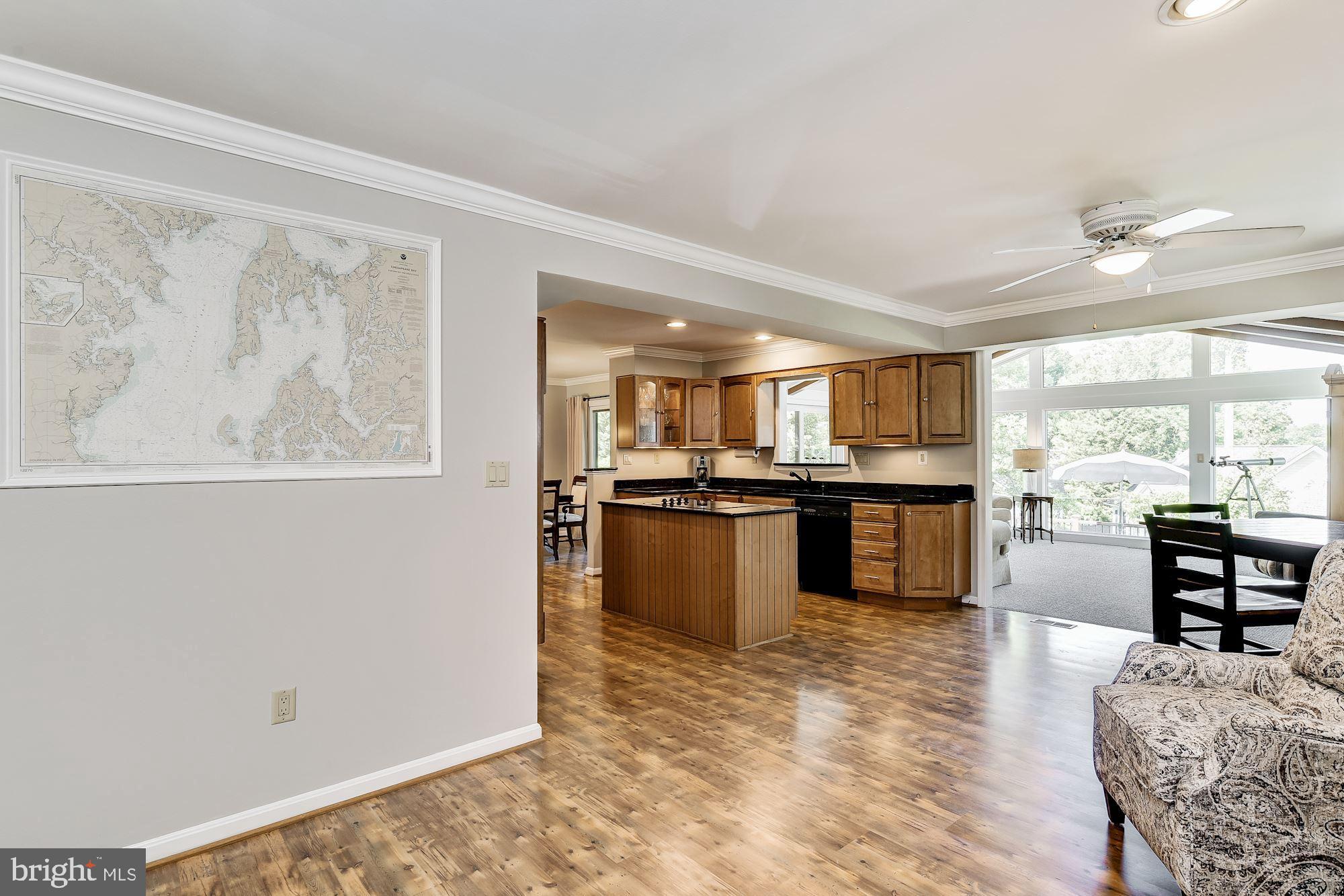 3069 Riverview Road Riva, MD 21140 - Photo 14 of 38 a view of kitchen with dining table and chairs