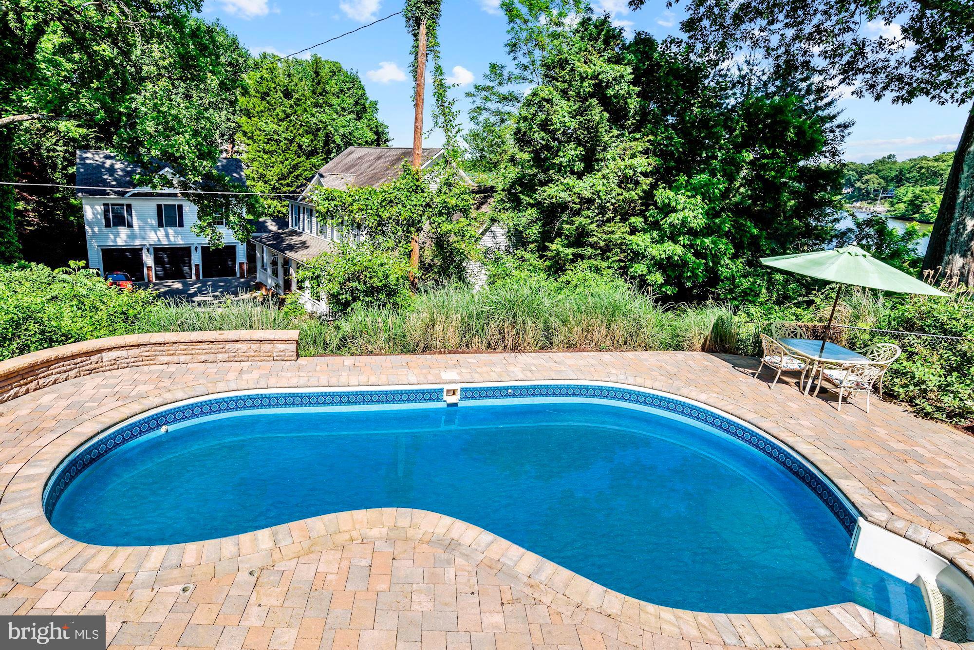 3069 Riverview Road Riva, MD 21140 - Photo 32 of 38 a view of swimming pool from a balcony