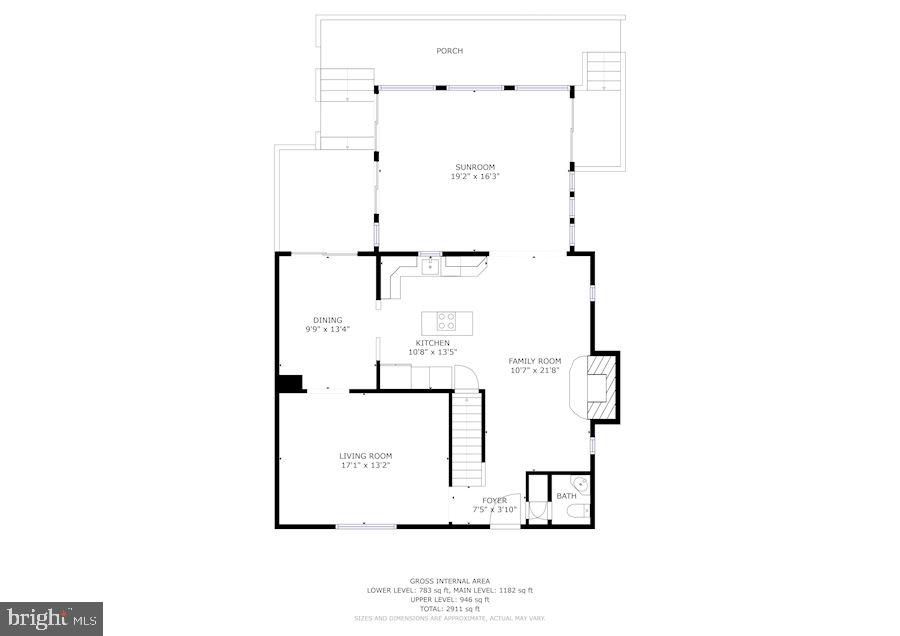 3069 Riverview Road Riva, MD 21140 - Photo 35 of 38 a picture of floor plan
