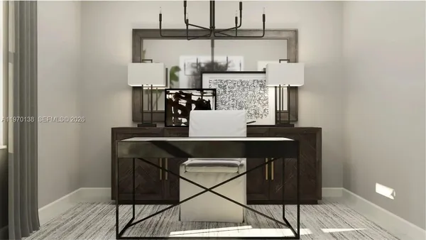 a table with chairs and a table