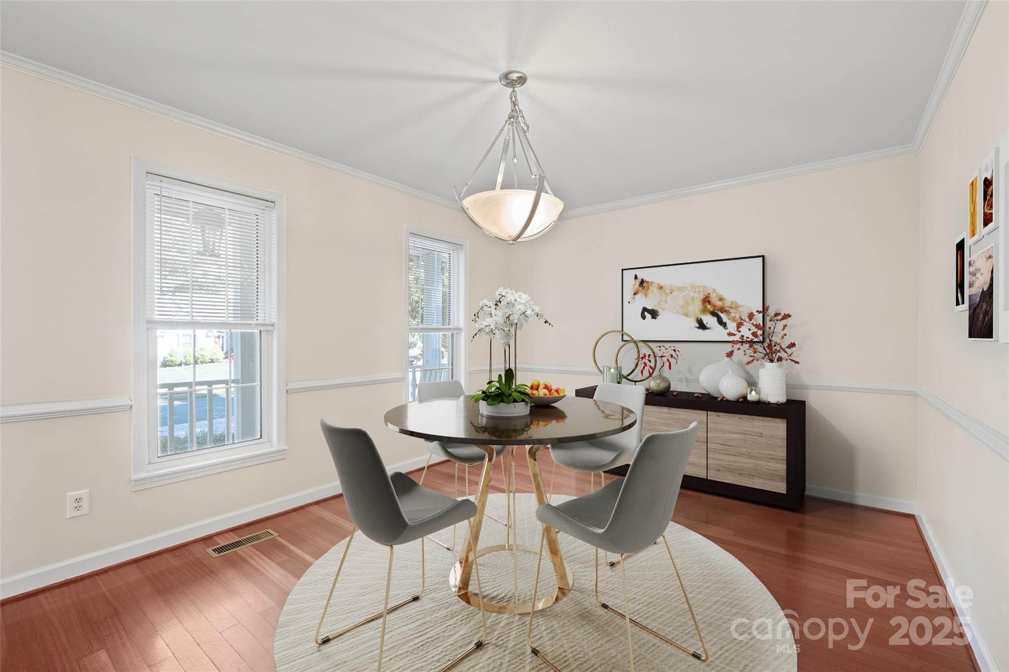 3024 Cross Tie Lane Matthews, NC 28105 - Photo 3 of 30 a dining room with furniture and window