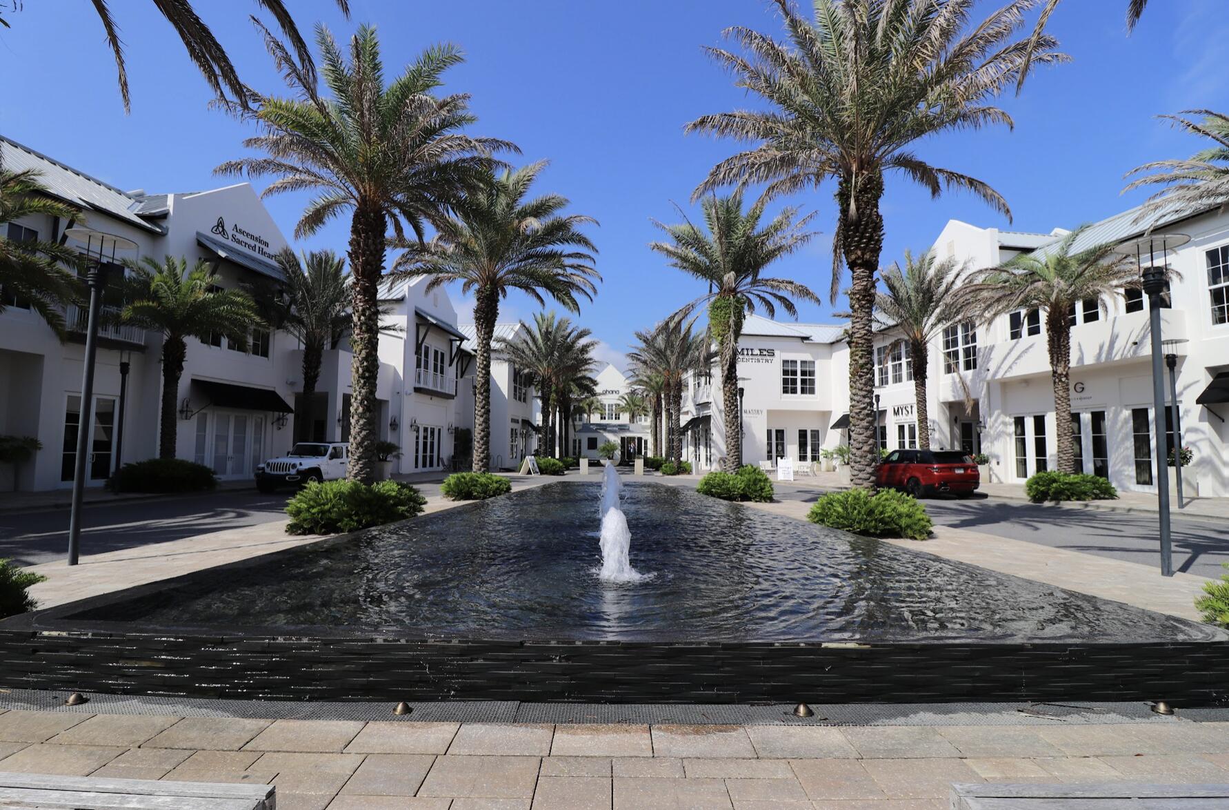 146 Sandpine Loop Inlet Beach, FL 32461 - Photo 44 of 50 a view of a water fountain in front of a building