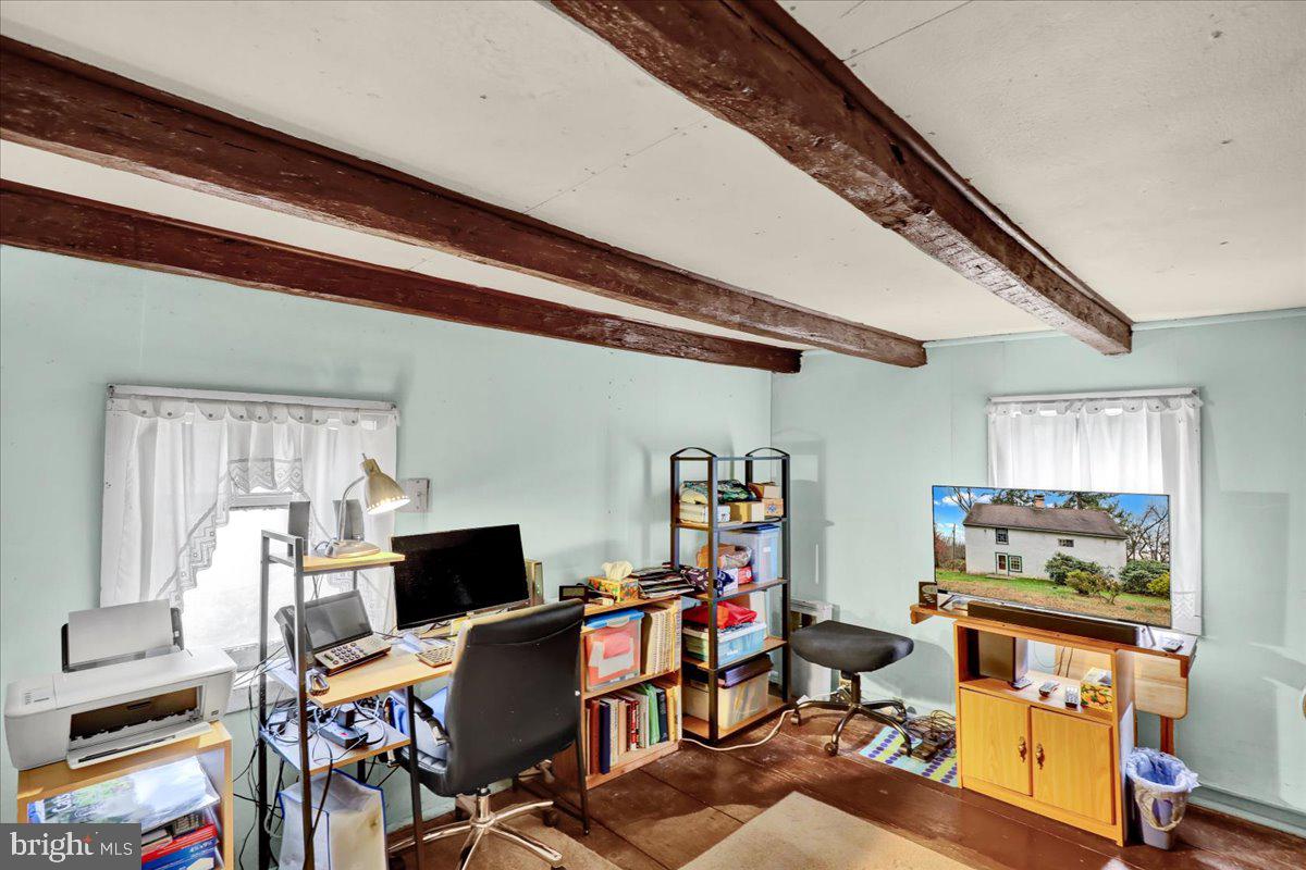 279 Furnace Road Birdsboro, PA 19508 - Photo 11 of 20 a workspace with furniture hardwood and a window