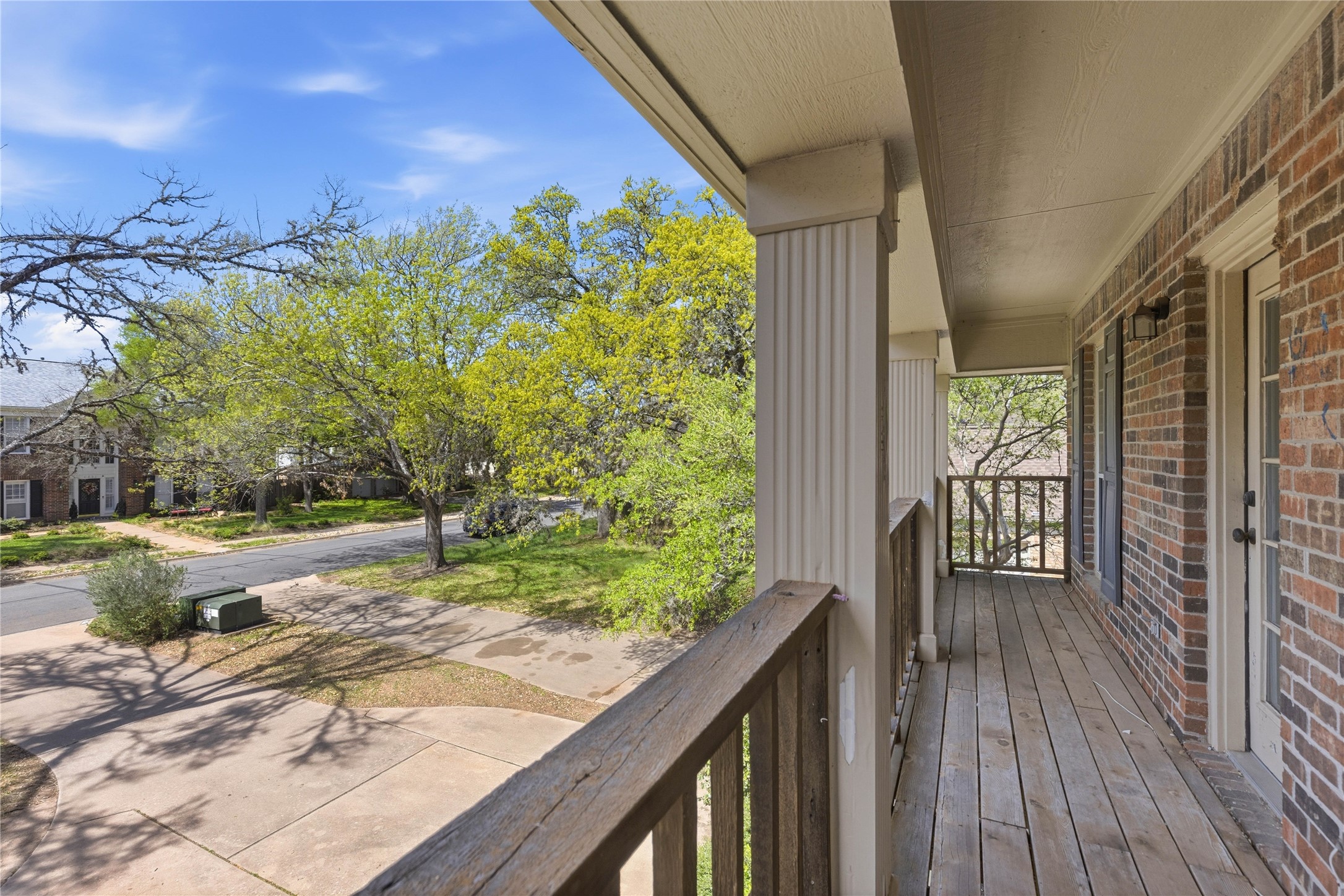 6310 Walebridge Lane Austin, TX 78739 - Photo 24 of 40 Rare to have a up stairs deck in Circle C! Put some sofa patio furniture out here and enjoy the breezy days of Spring!