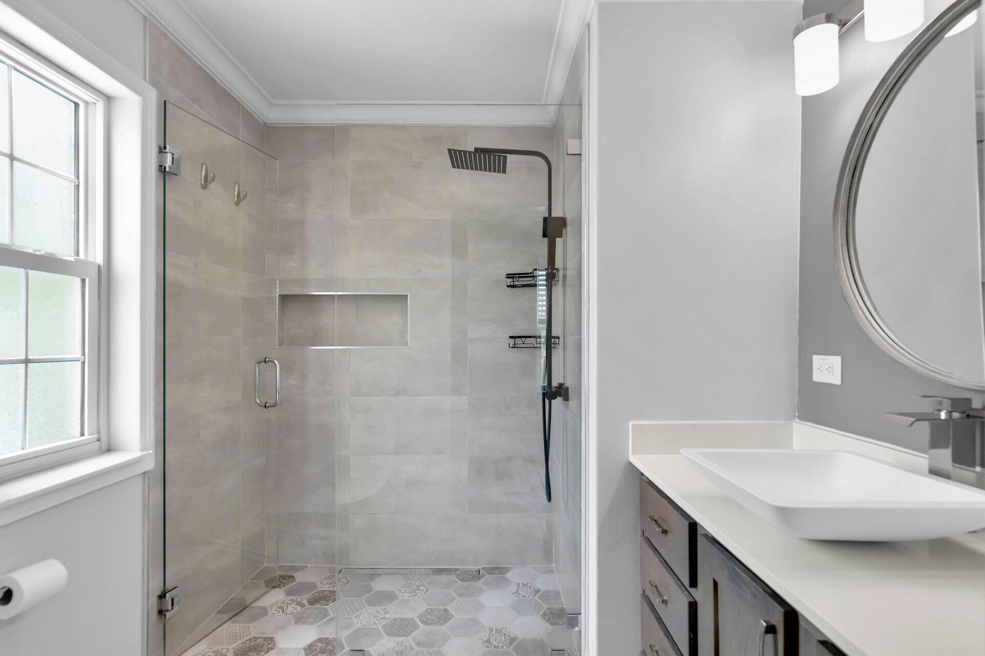 59 Ed Swift Road Key West, FL 33040 - Photo 17 of 35 a bathroom with a sink a toilet and shower