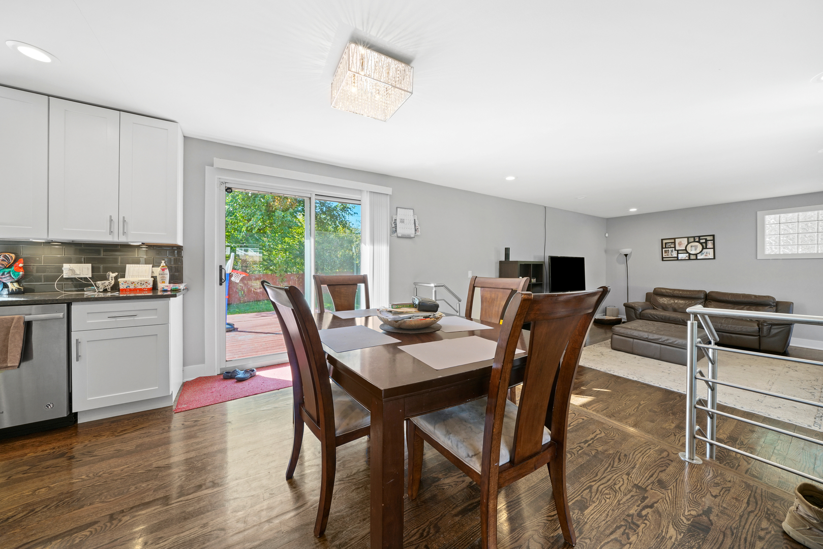 8620 Wolf Road Willow Springs, IL 60480 - Photo 13 of 32 a view of a dining room with furniture window and outside view