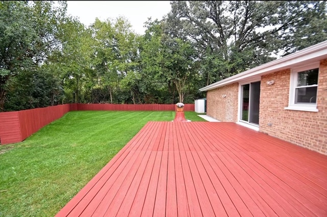 8620 Wolf Road Willow Springs, IL 60480 - Photo 30 of 32 a view of outdoor space yard deck and backyard