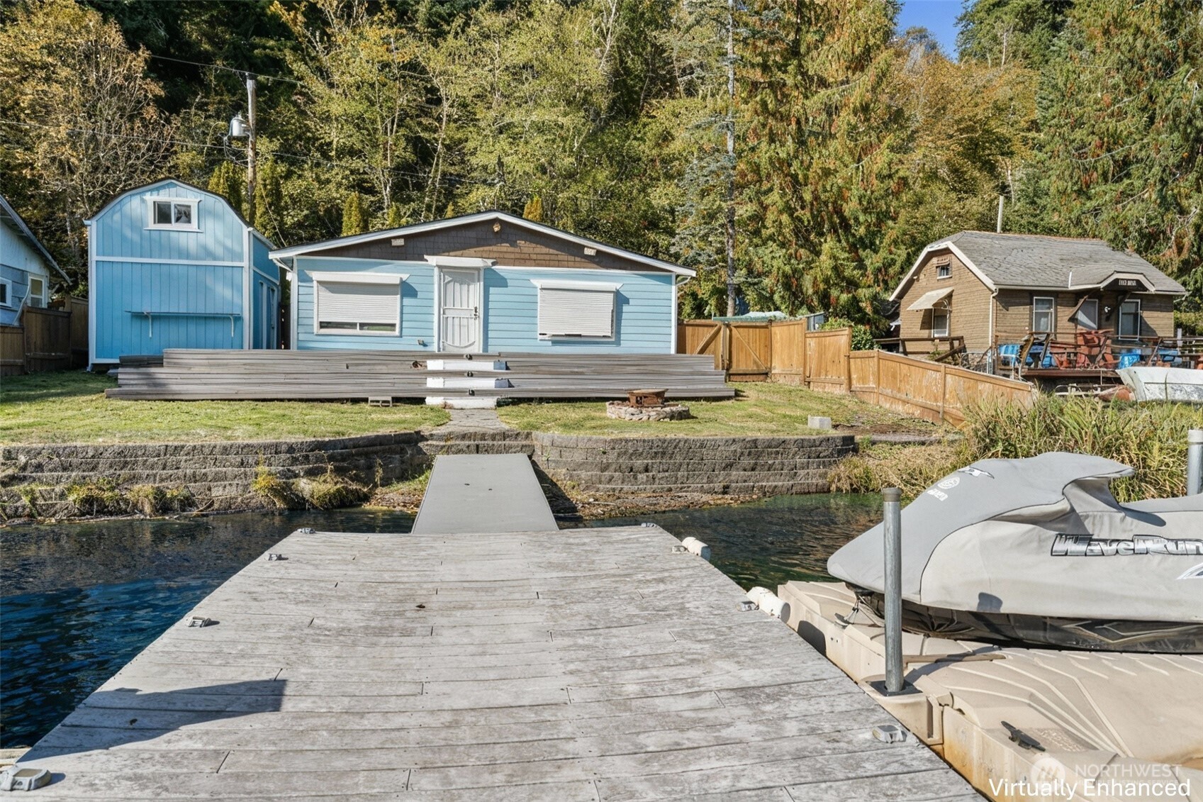 39217 Orville Road East Eatonville, WA 98328 - Photo 21 of 29 a front view of a house with swimming pool