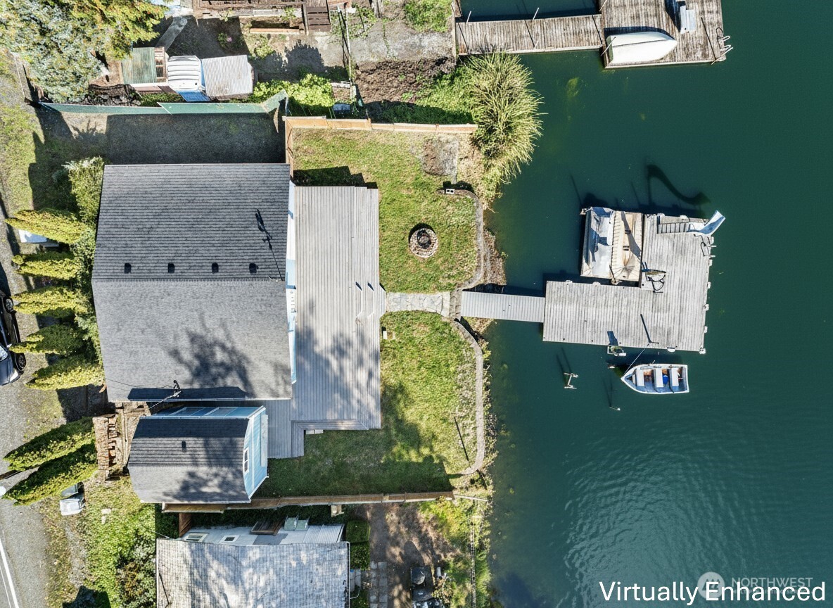 39217 Orville Road East Eatonville, WA 98328 - Photo 24 of 29 an aerial view of a house with a yard