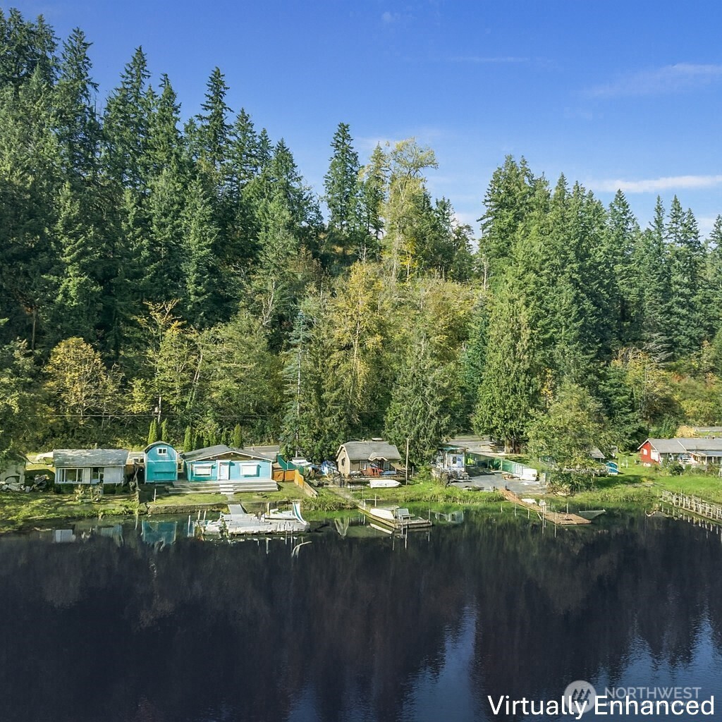 39217 Orville Road East Eatonville, WA 98328 - Photo 29 of 29 a view of a lake with houses