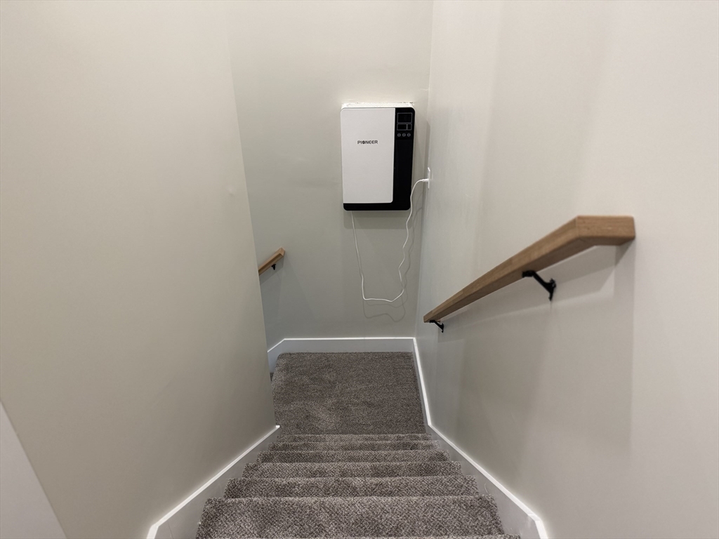 480 Wareham Street, Unit 2 Middleboro, MA 02346 - Photo 10 of 19 a view of a hallway with stairs
