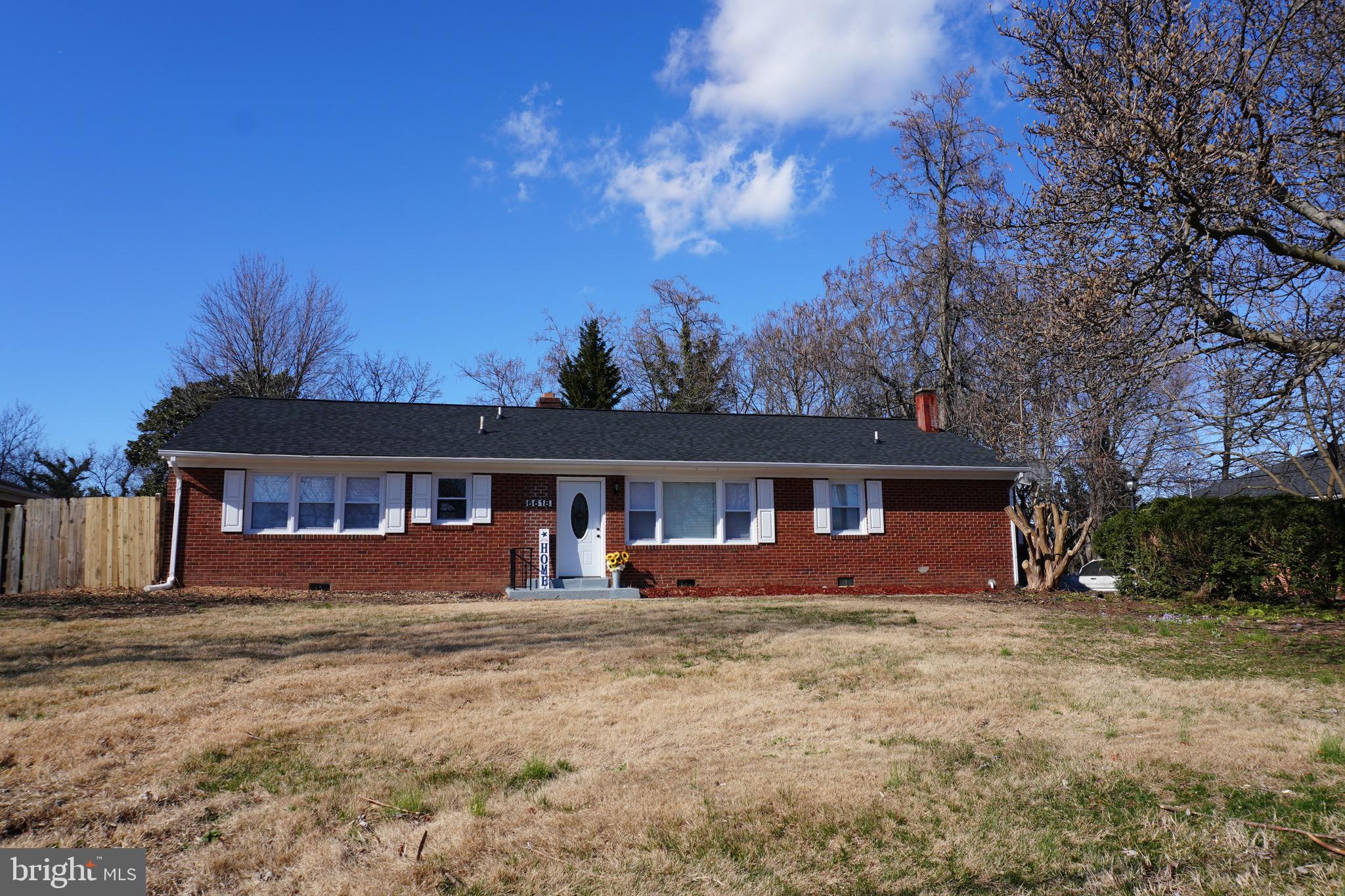 6618 Napoli Road Temple Hills, MD 20748 - Photo 1 of 49 Front View with big and cozy front yard