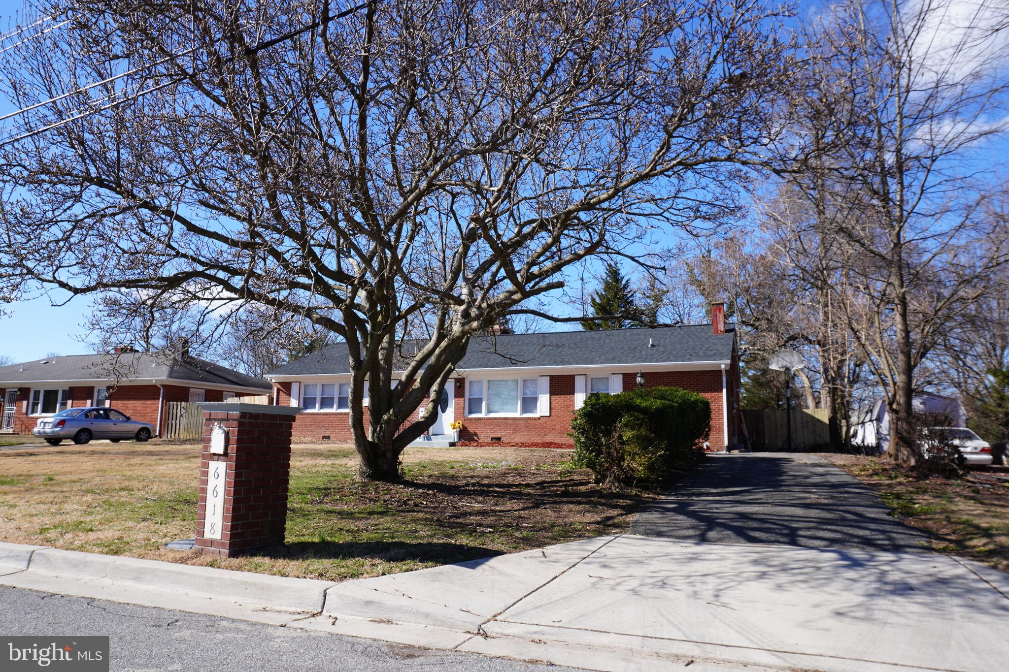 6618 Napoli Road Temple Hills, MD 20748 - Photo 49 of 49 Front view, 4 cars parking driveway