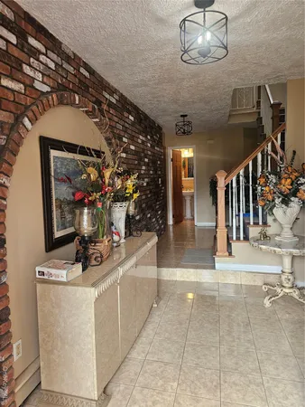 a view of lobby with furniture