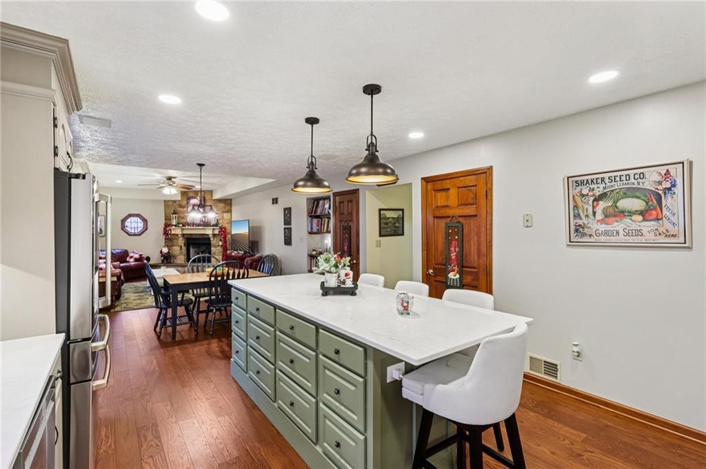 191 Castile Ridge Road Marianna, PA 15345 - Photo 15 of 50 a large kitchen with a table and chairs