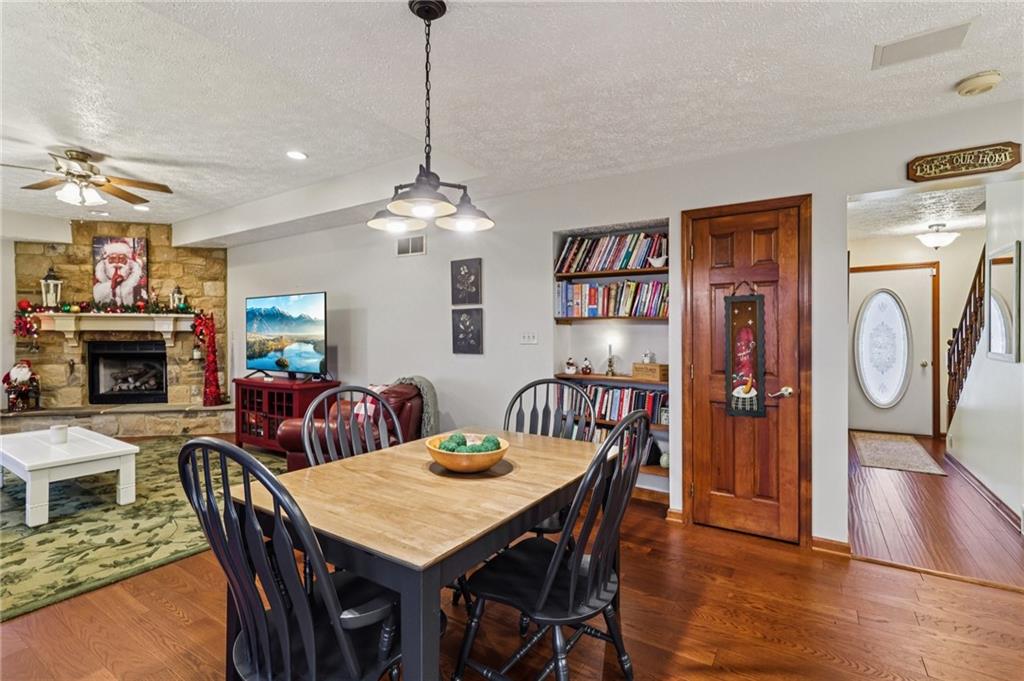 191 Castile Ridge Road Marianna, PA 15345 - Photo 19 of 50 a view of a a dining room with furniture window and wooden floor