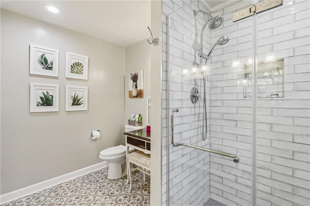 191 Castile Ridge Road Marianna, PA 15345 - Photo 37 of 50 a bathroom with a toilet and a shower