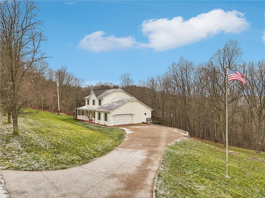 191 Castile Ridge Road Marianna, PA 15345 - Photo 45 of 50 a bathroom with a sink and a yard