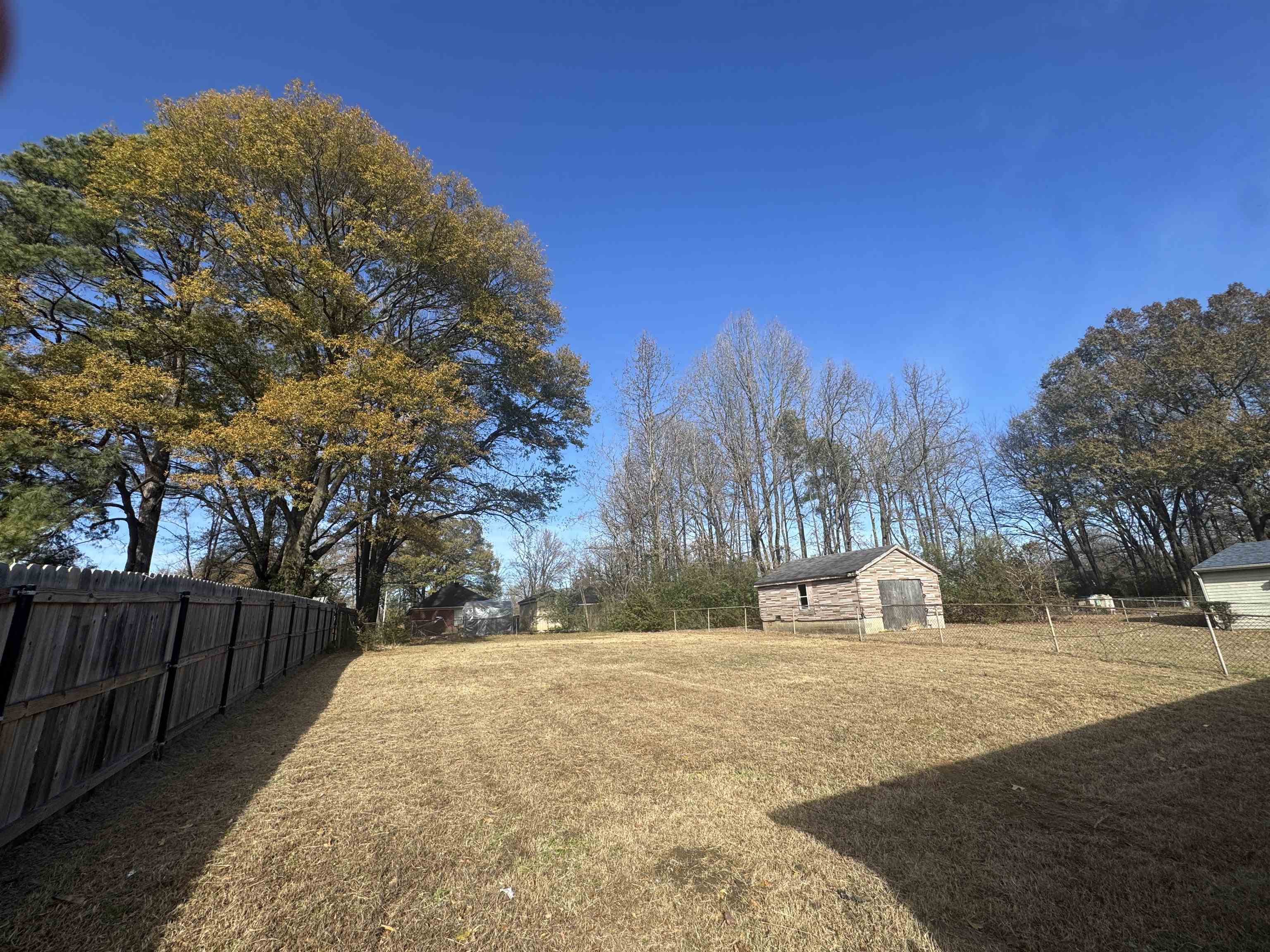 256 Delta Road Memphis, TN 38109 - Photo 7 of 22 View of fenced backyard