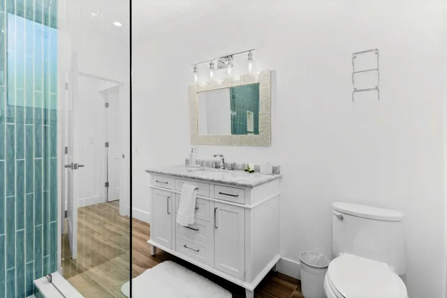 a view of swimming pool with outdoor seating