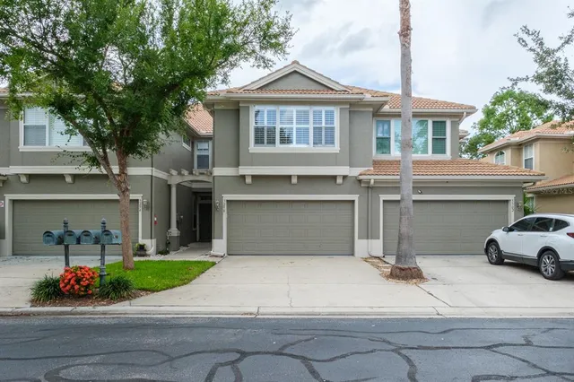 a house view with a outdoor space