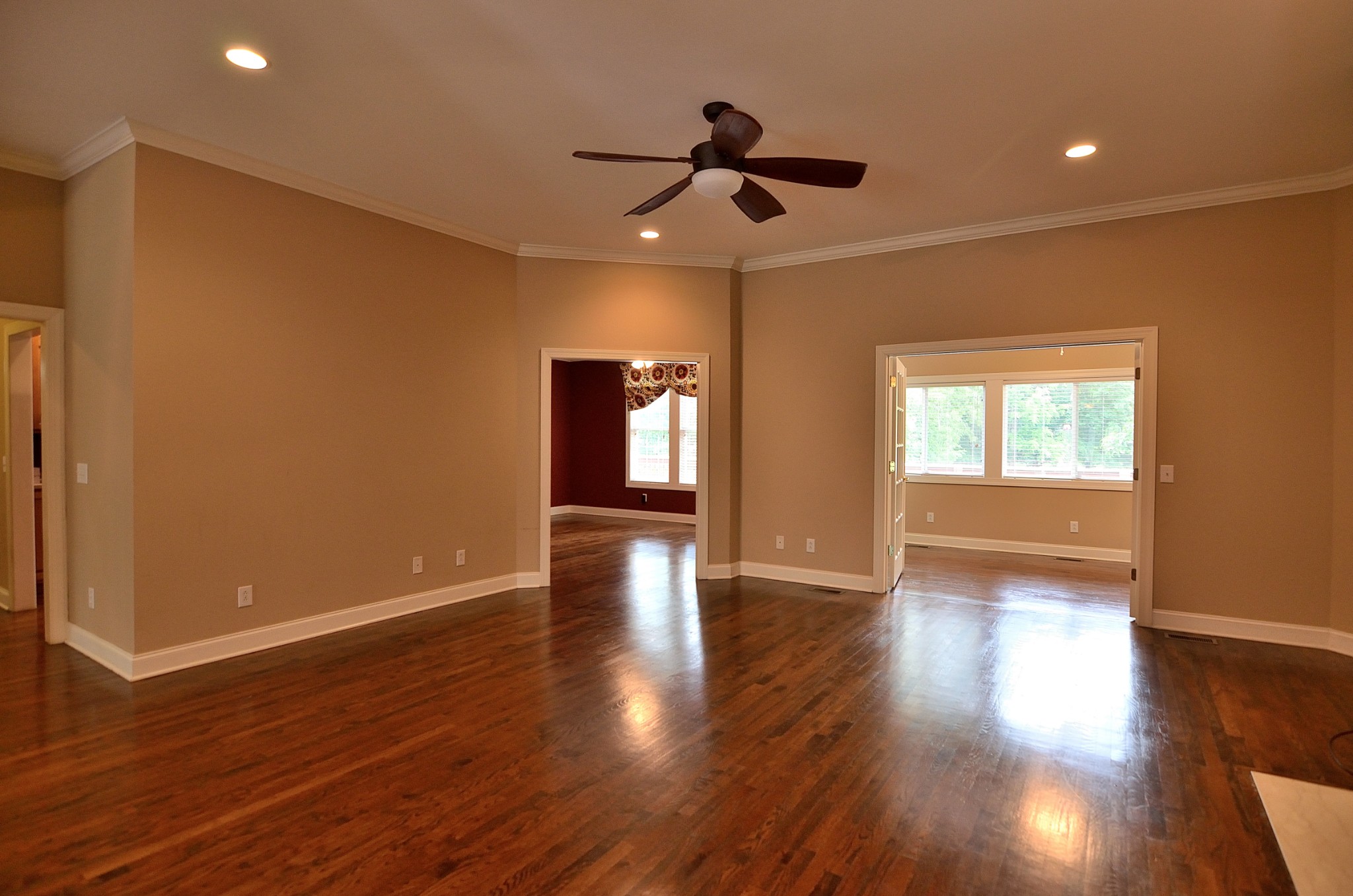 2600 Derby Run Road Springfield, TN 37172 - Photo 13 of 57 a view of an empty room with window and wooden floor