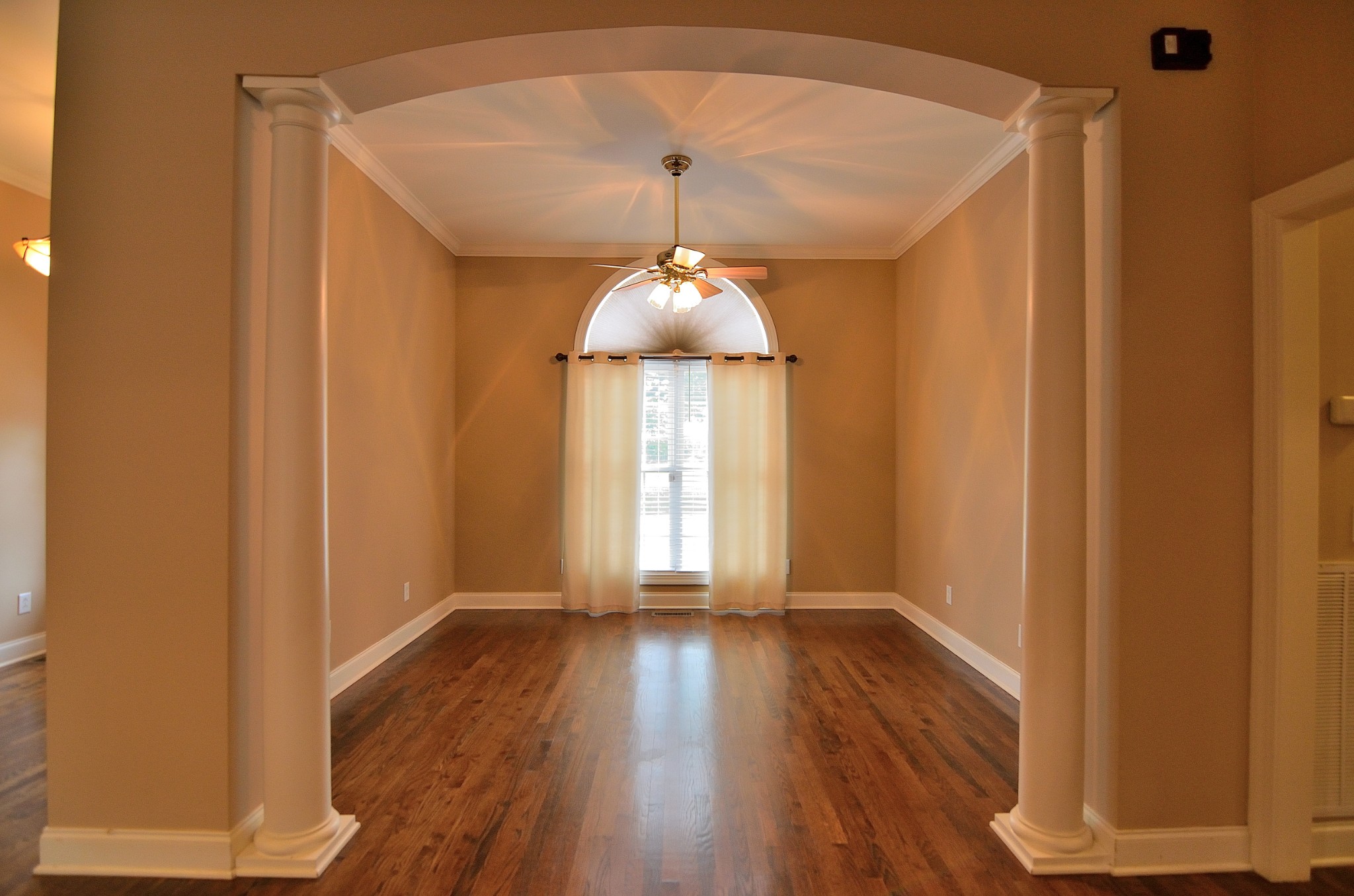 2600 Derby Run Road Springfield, TN 37172 - Photo 16 of 57 a hallway with wooden floor chandelier and entryway