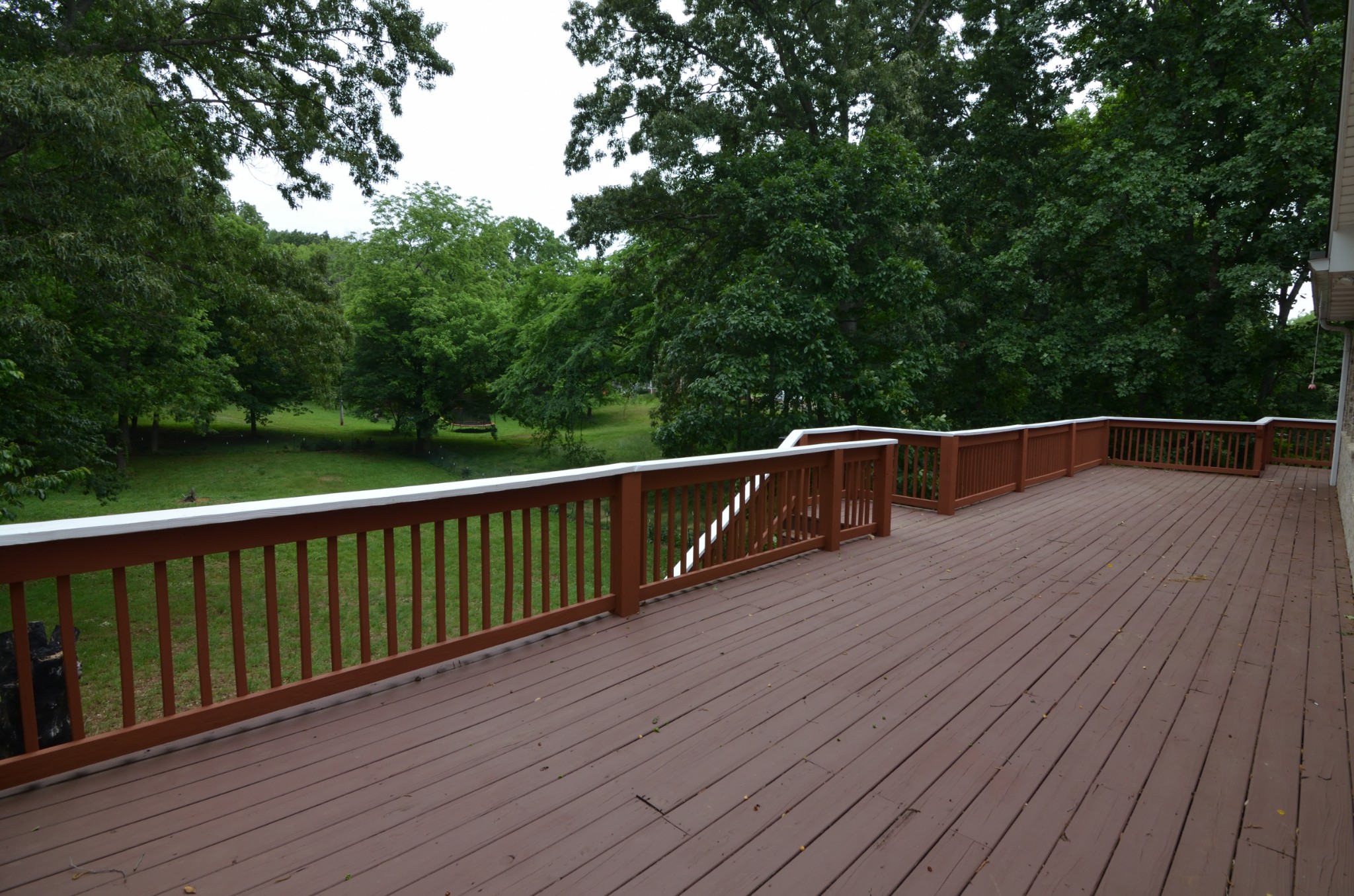 2600 Derby Run Road Springfield, TN 37172 - Photo 49 of 57 a view of deck with seating and trees