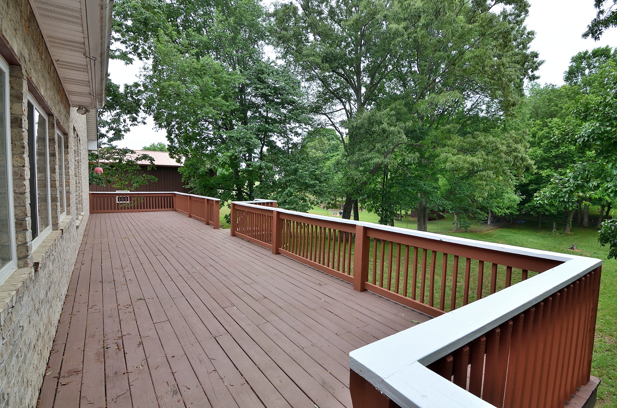 2600 Derby Run Road Springfield, TN 37172 - Photo 51 of 57 a view of deck with wooden floor and outdoor seating